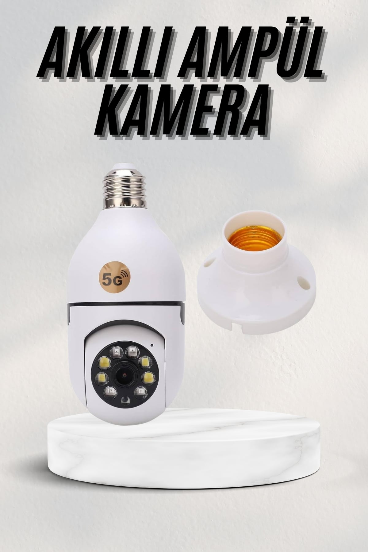 Akıllı Kamera Wifi Kamera Duylu Ampul Gö