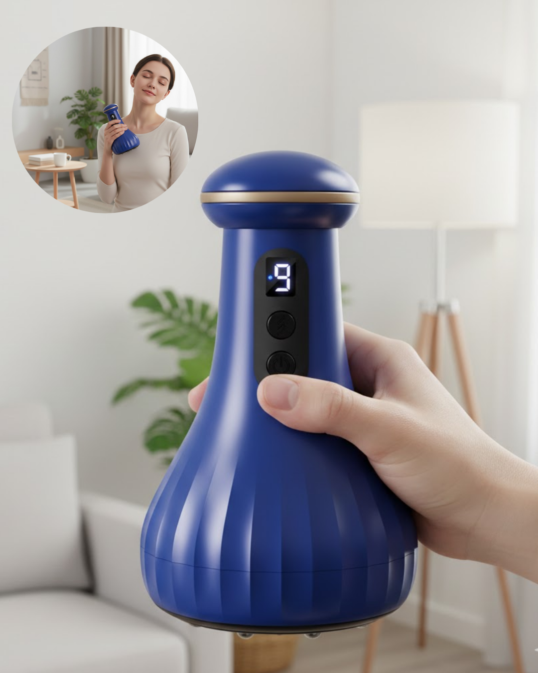 Titreşimli Masaj Aleti Ev Tipi Rahatlama ve Bakım Cihaz...