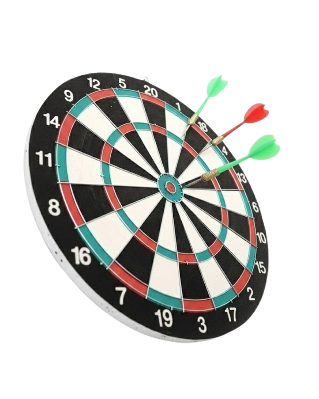 17 İnç Dart Tahtası 4 Metal Dart Oku