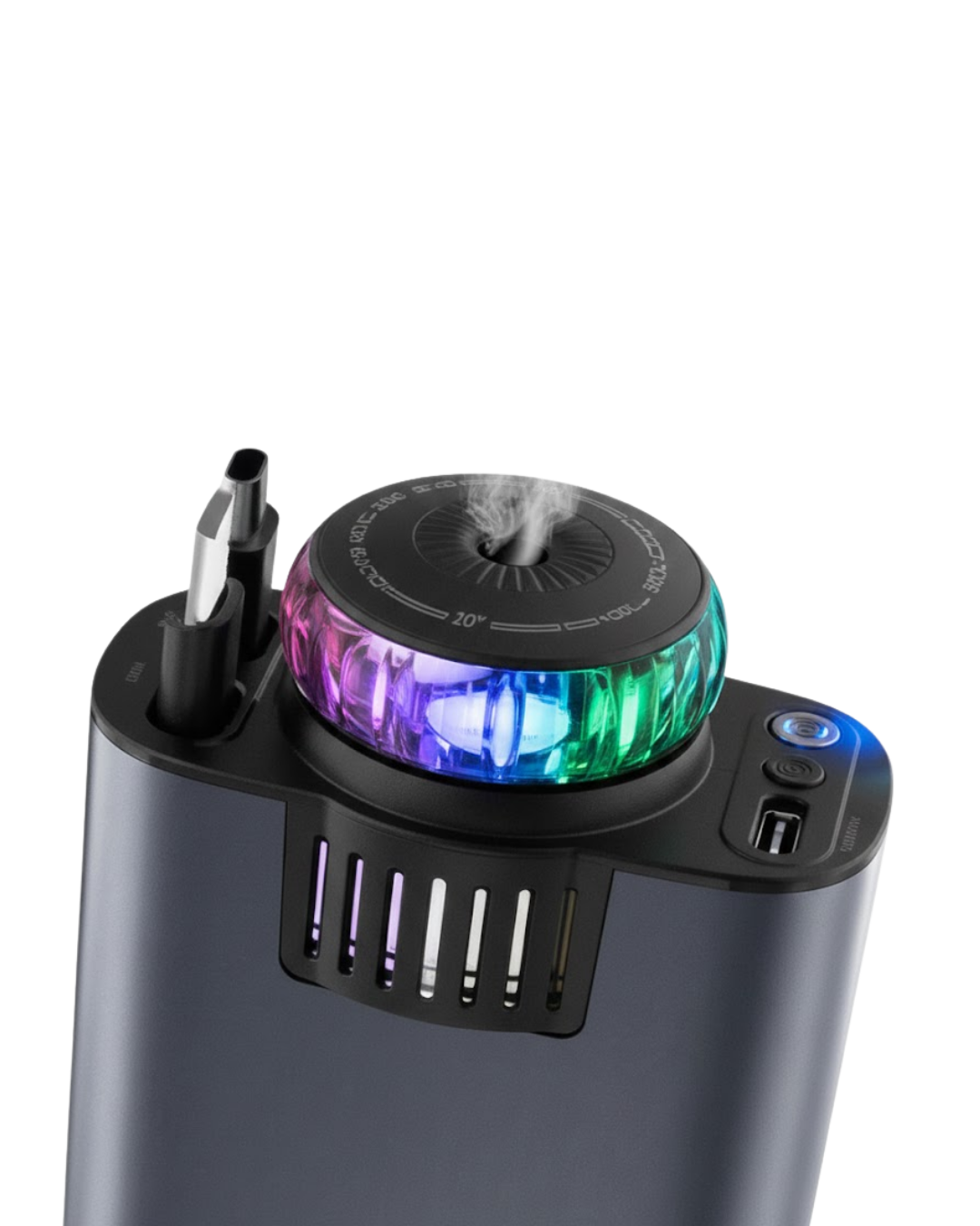 Araç İçi Nemlendirici Aromaterapi ve Hızlı Şarj Bir Arada