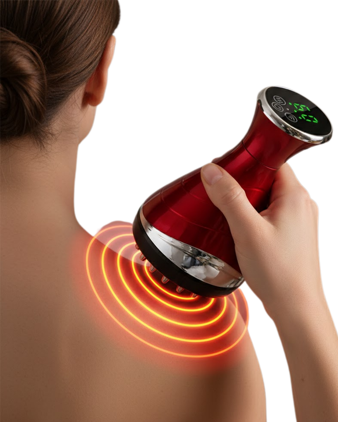 Vakumlu Isıtmalı Elektrikli Kupa Masaj Cihazı Derin Doku Rahatlatıcı