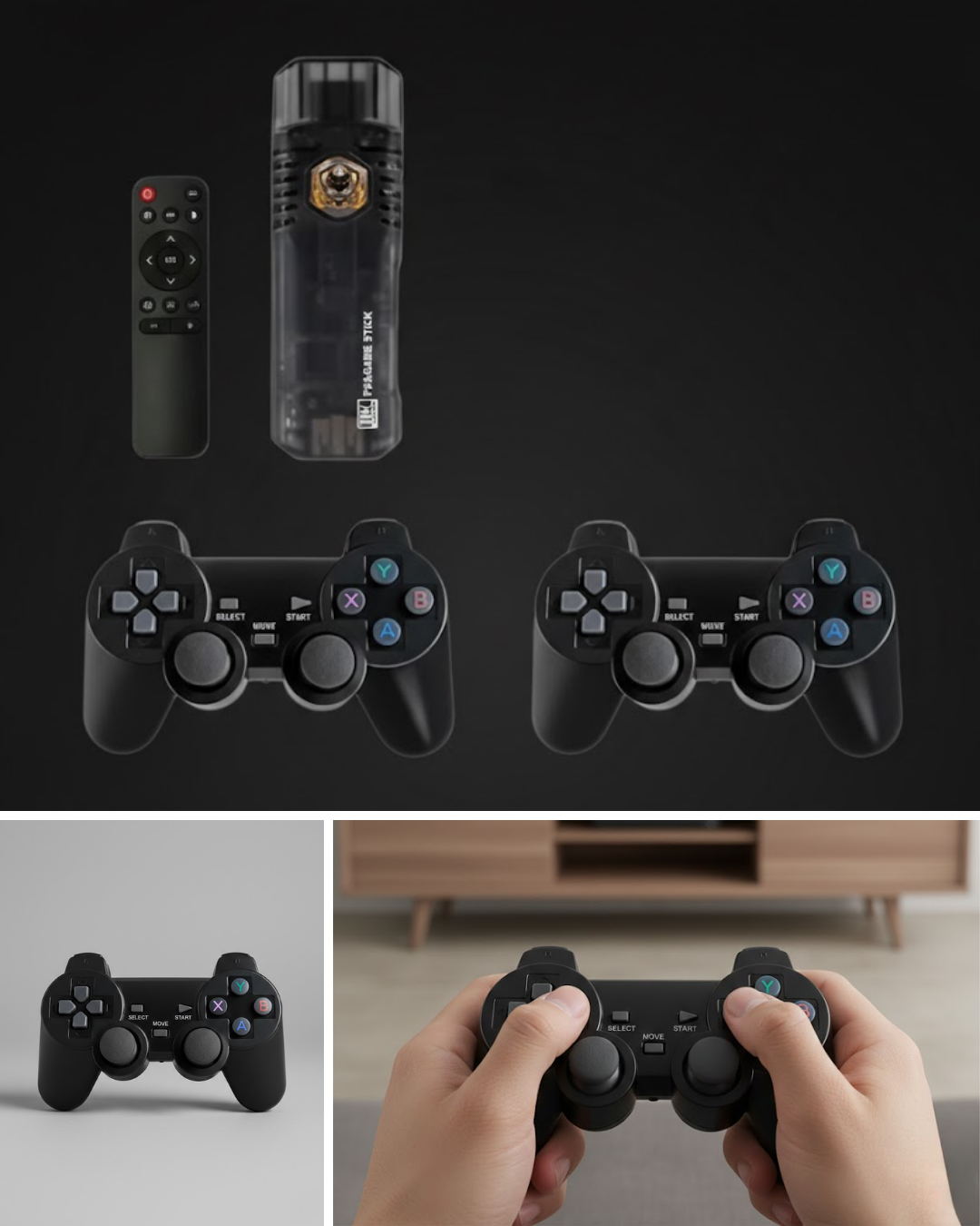 Kablosuz Retro Video Oyun Konsolu HDMI B