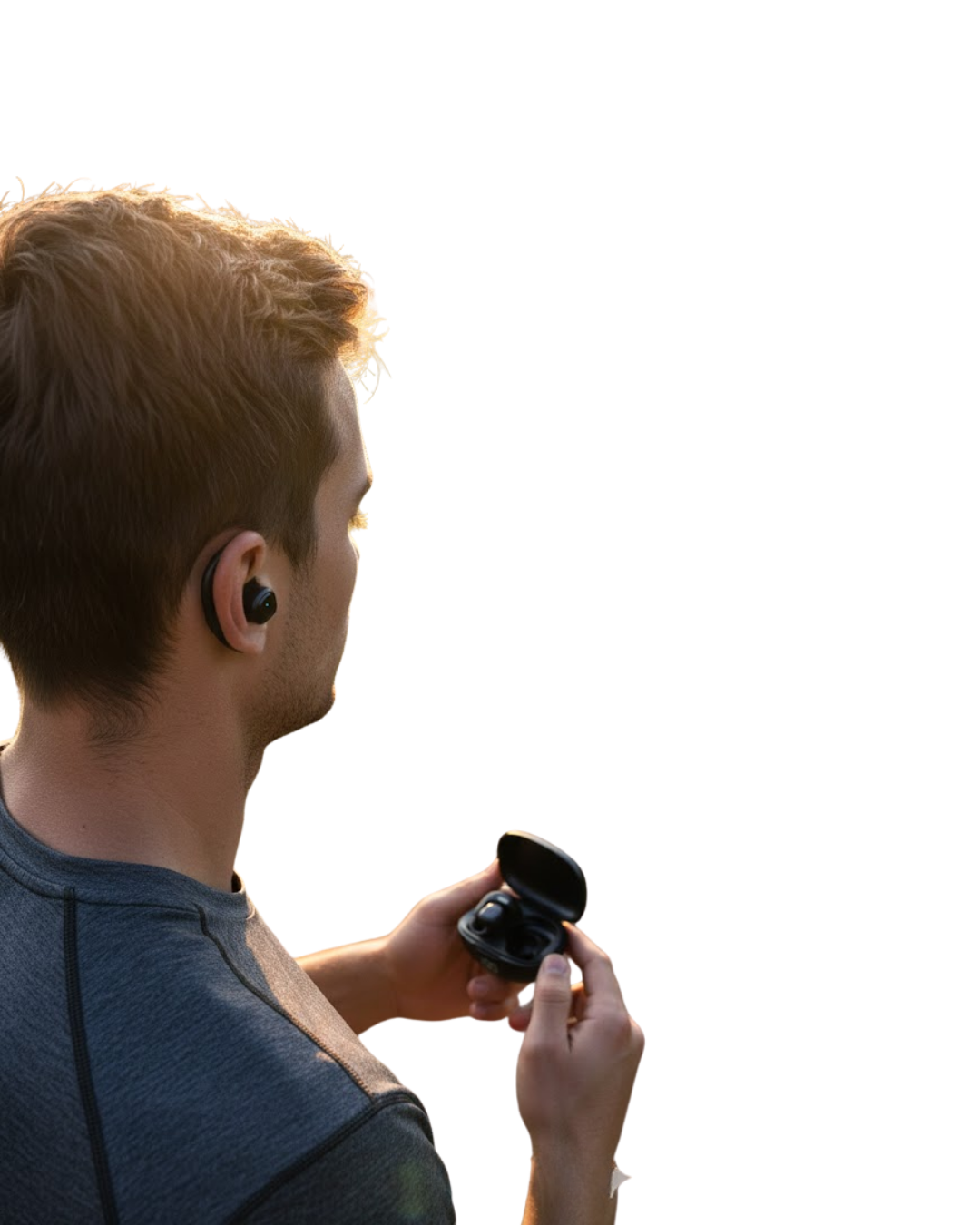 Dual Mikrofonlu Açık Kulak Kablosuz Kulaklık Net Görüşme