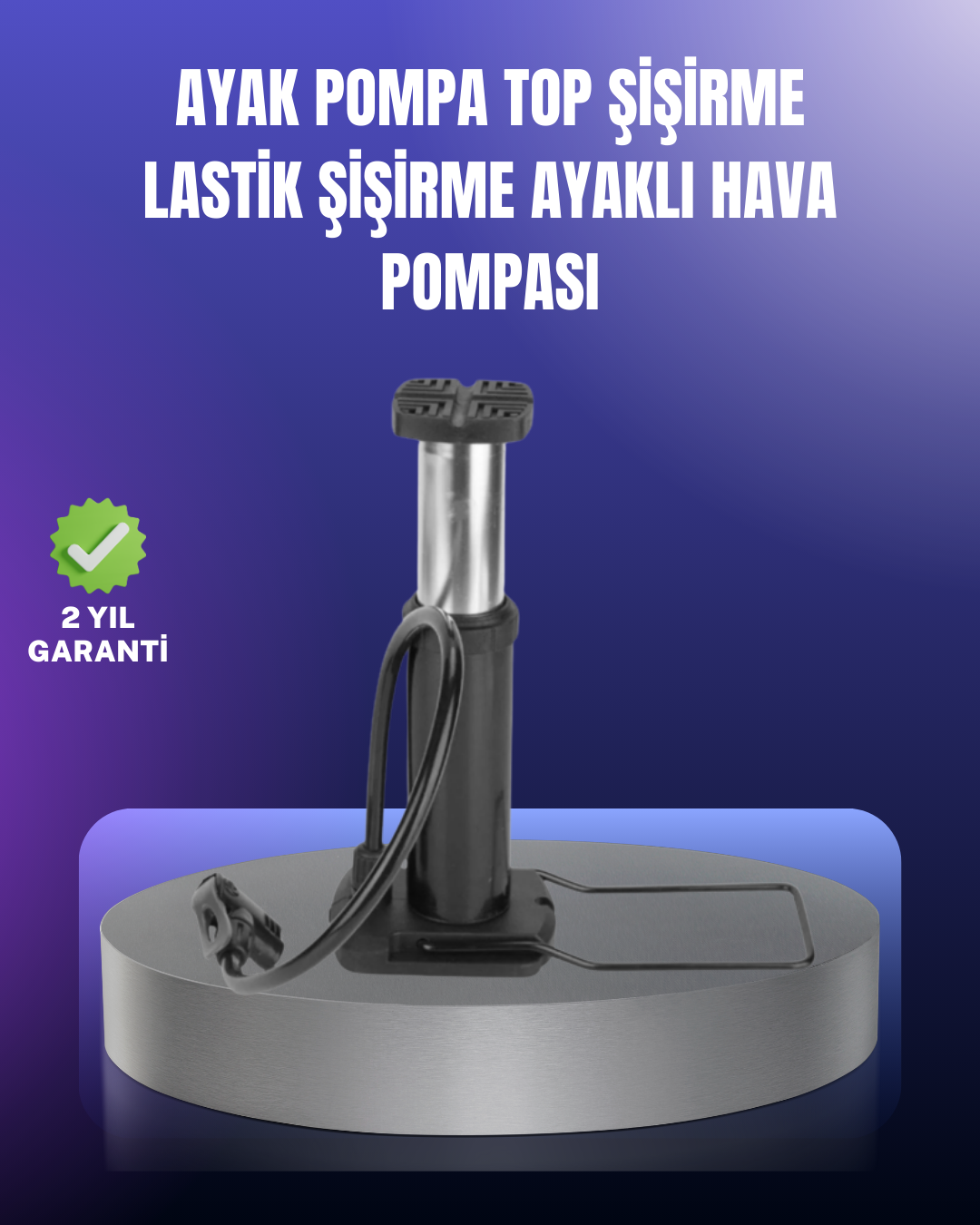 Ayak Pompası Otomobil Motosiklet Bisikle