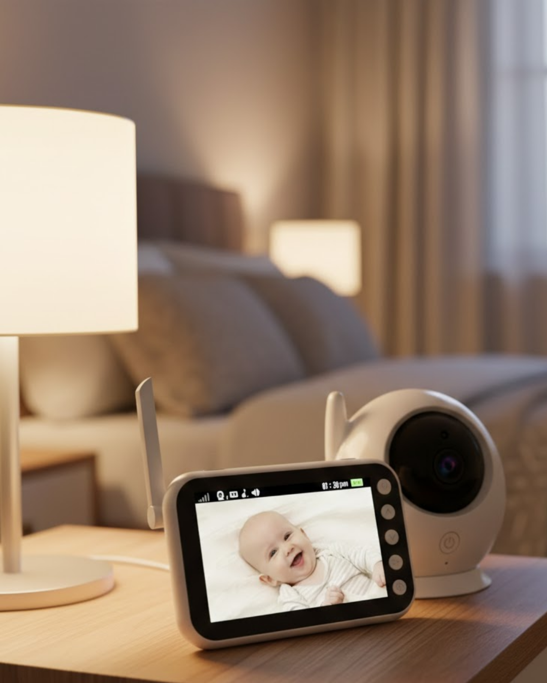 Enerji Tasarruflu Bebek İzleme Kamerası Gece Görüşlü