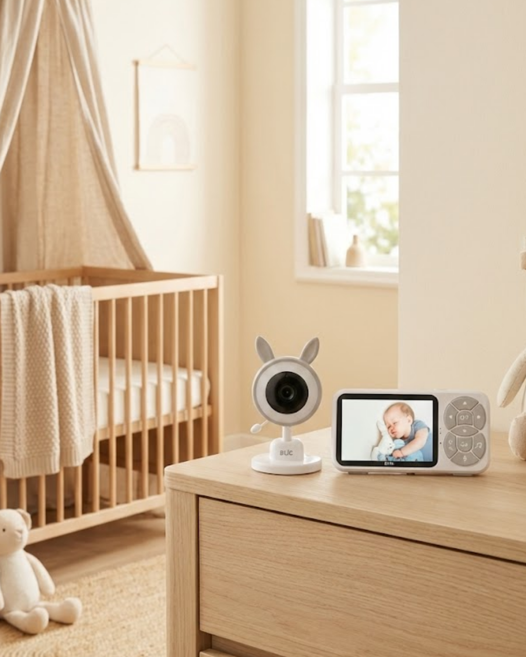 Bebek Kamerası Karşılıklı Konuşma RGB Işık Gece Görüşü ...