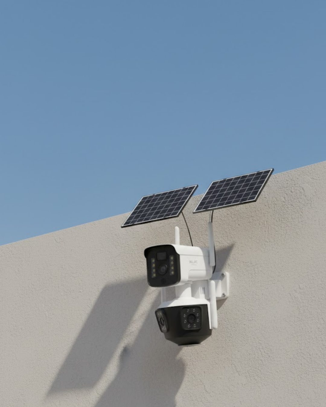 Çift Solar Panelli 4G Kablosuz IP Güvenlik Kamerası 9MP...