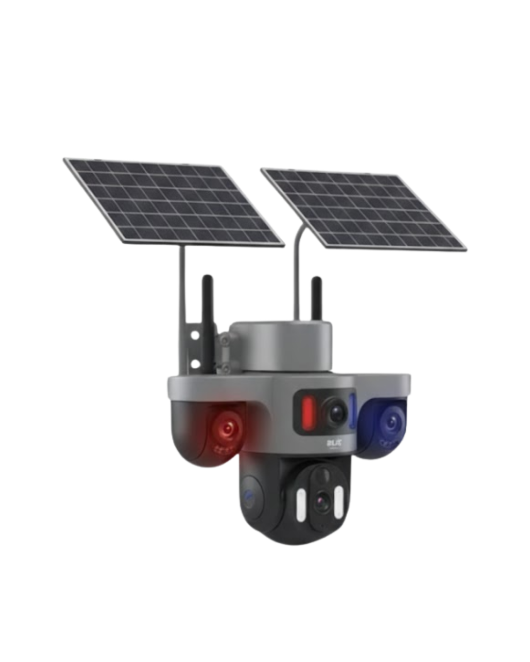 Kablosuz Solar IP Güvenlik Kamerası 12000mAh Bataryalı ve Hareket Algılamalı