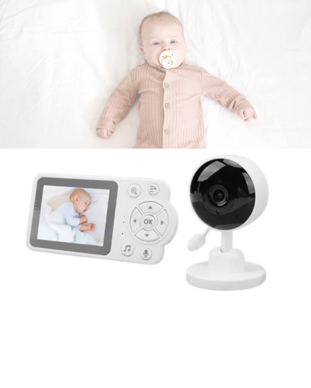 WiFi Gerektirmeyen Dijital Şifrelemeli Bebek Monitörü