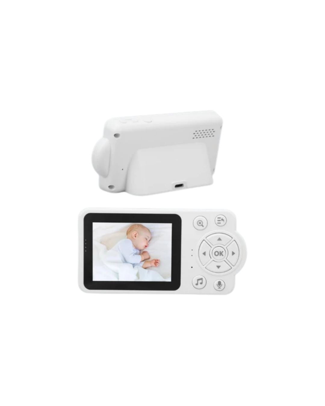 FHSS Teknolojili Güvenli Bebek Monitörü Net Görüntü