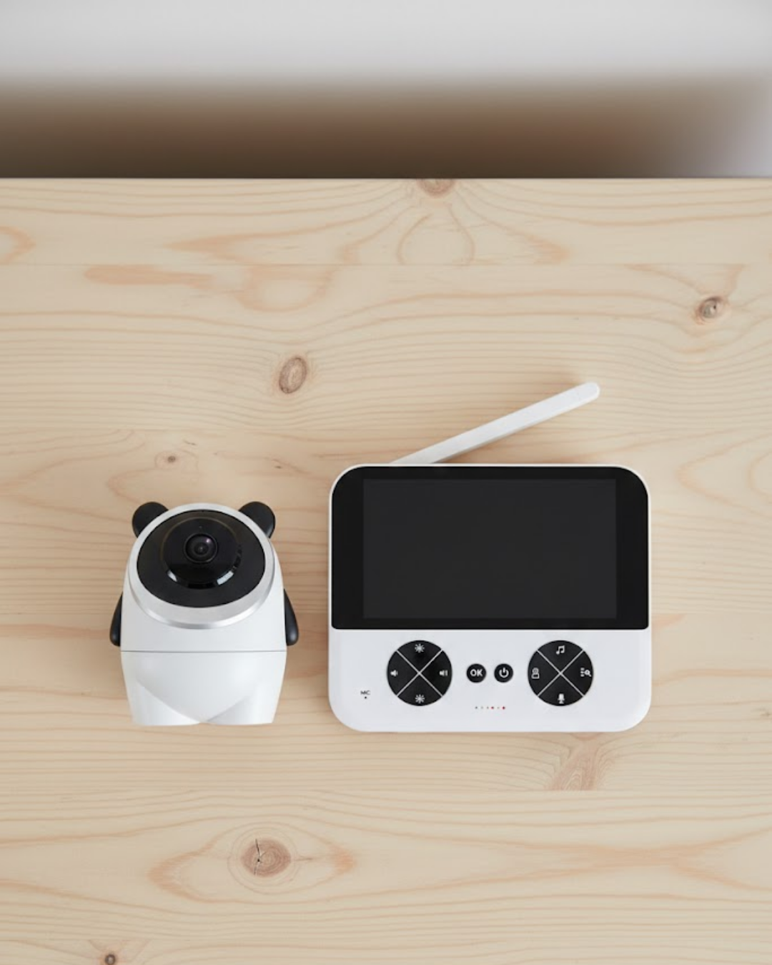 Uzaktan Kontrollü HD Bebek Kamerası Zoom ve Sıcaklık Se...