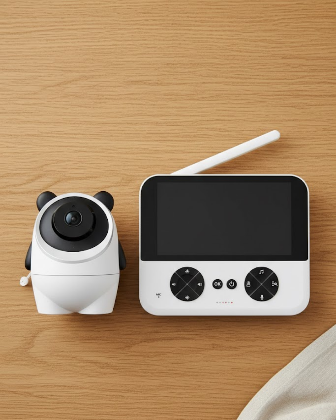 720P HD Gece Görüşlü Kablosuz Bebek Kamerası İki Yönlü ...