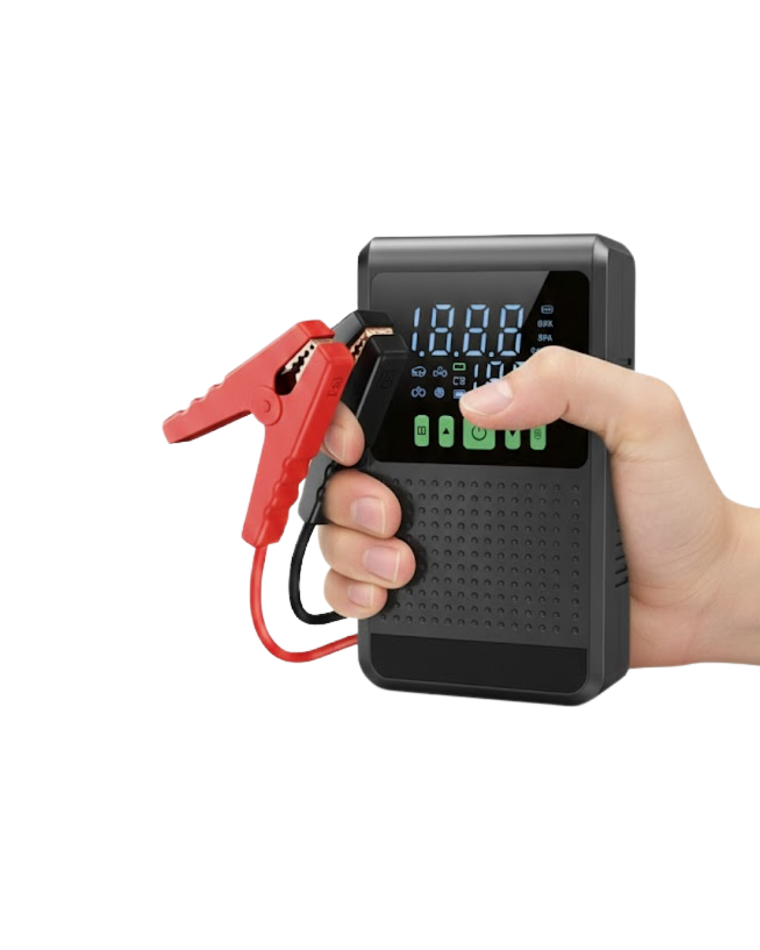 4’ü 1 Arada Jump Starter Hava Kompresörü Powerbank ve LED Fener