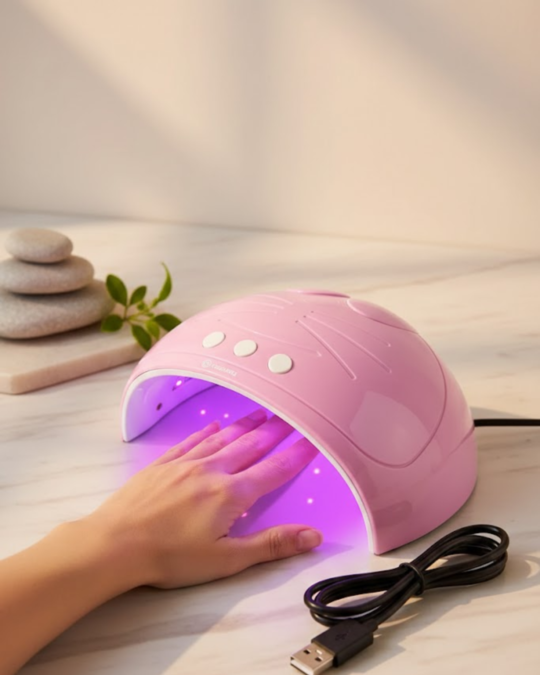 USB ile Çalışan Zaman Ayarlı Oje Kurutma Makinesi