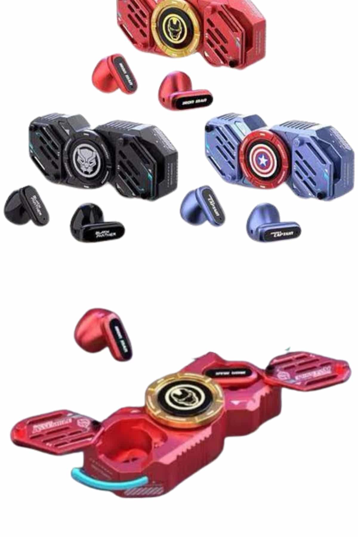 Çocuklara Özel Stres Çarklı Kablosuz Bluetooth Kulaklık ANC Özellikli