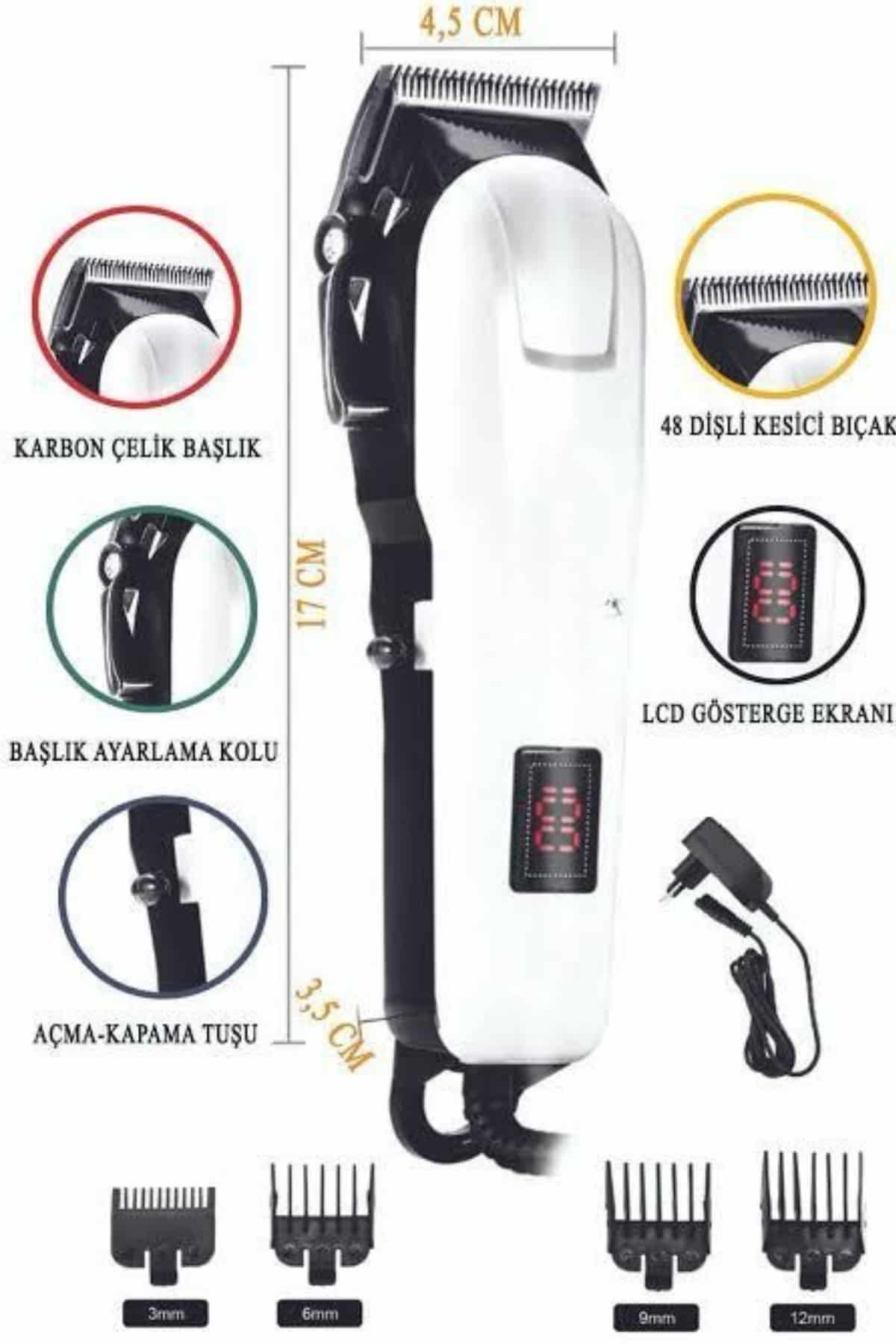 Kablosuz Saç Kesme Makinesi  Epilasyon Öncesi Kısaltma Makinesi