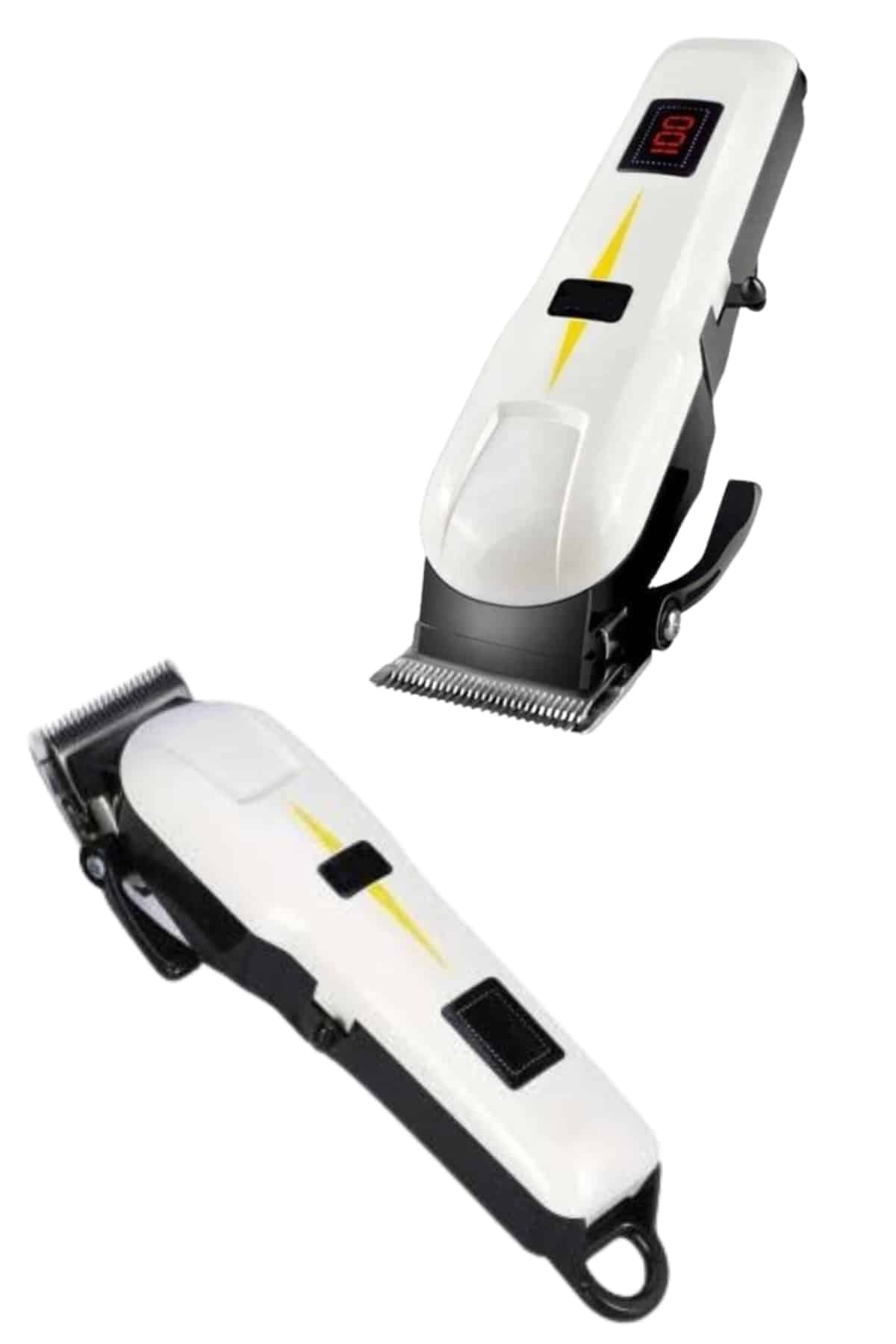 2025 Model Şarjlı Dijital Saç Sakal Tıraş Makinesi Islak Kuru Kullanıma Uygun