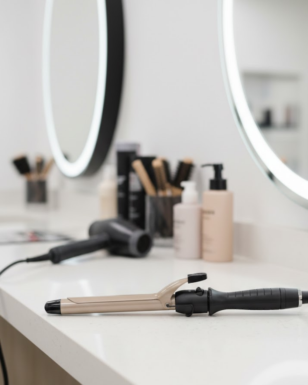 Kalın Bukleler İçin 25 mm Saç Maşası Seramik Plakalı 23...