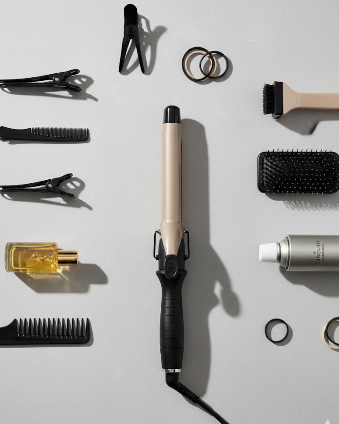 Profesyonel 25 mm Saç Maşası Kalın Bukle Etkili