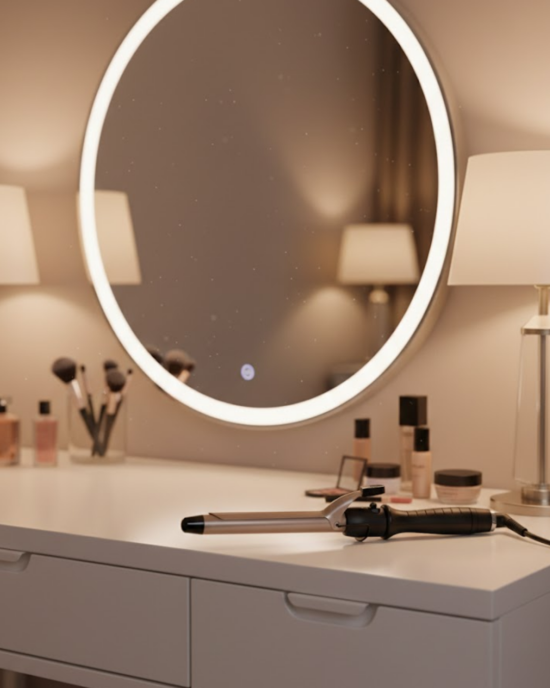 25 mm Seramik Saç Maşası Kalın Bukle ve Hacimli Dalga İ...