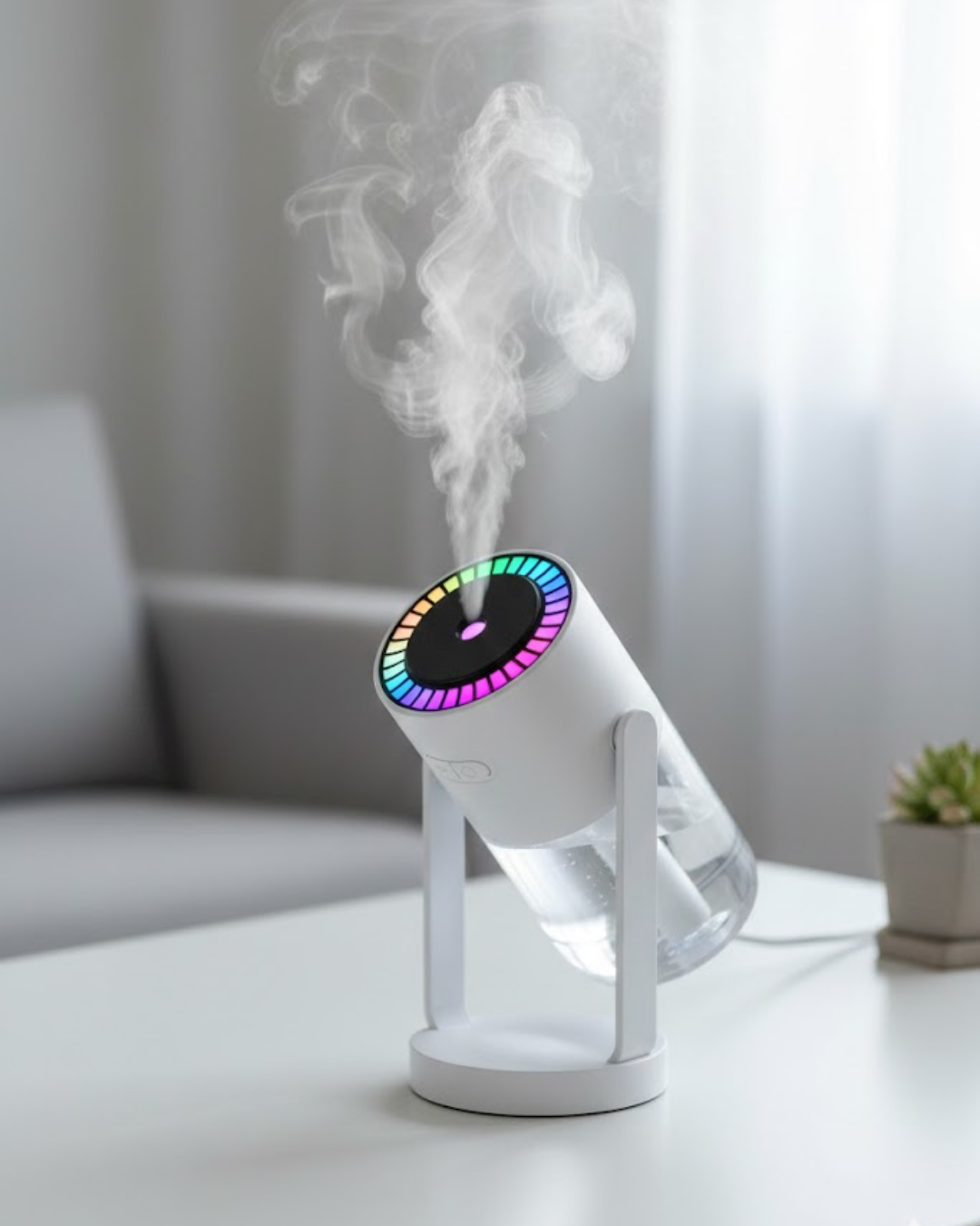 RGB Işıklı Hava Nemlendirici Ultrasonik Teknoloji ve Po...