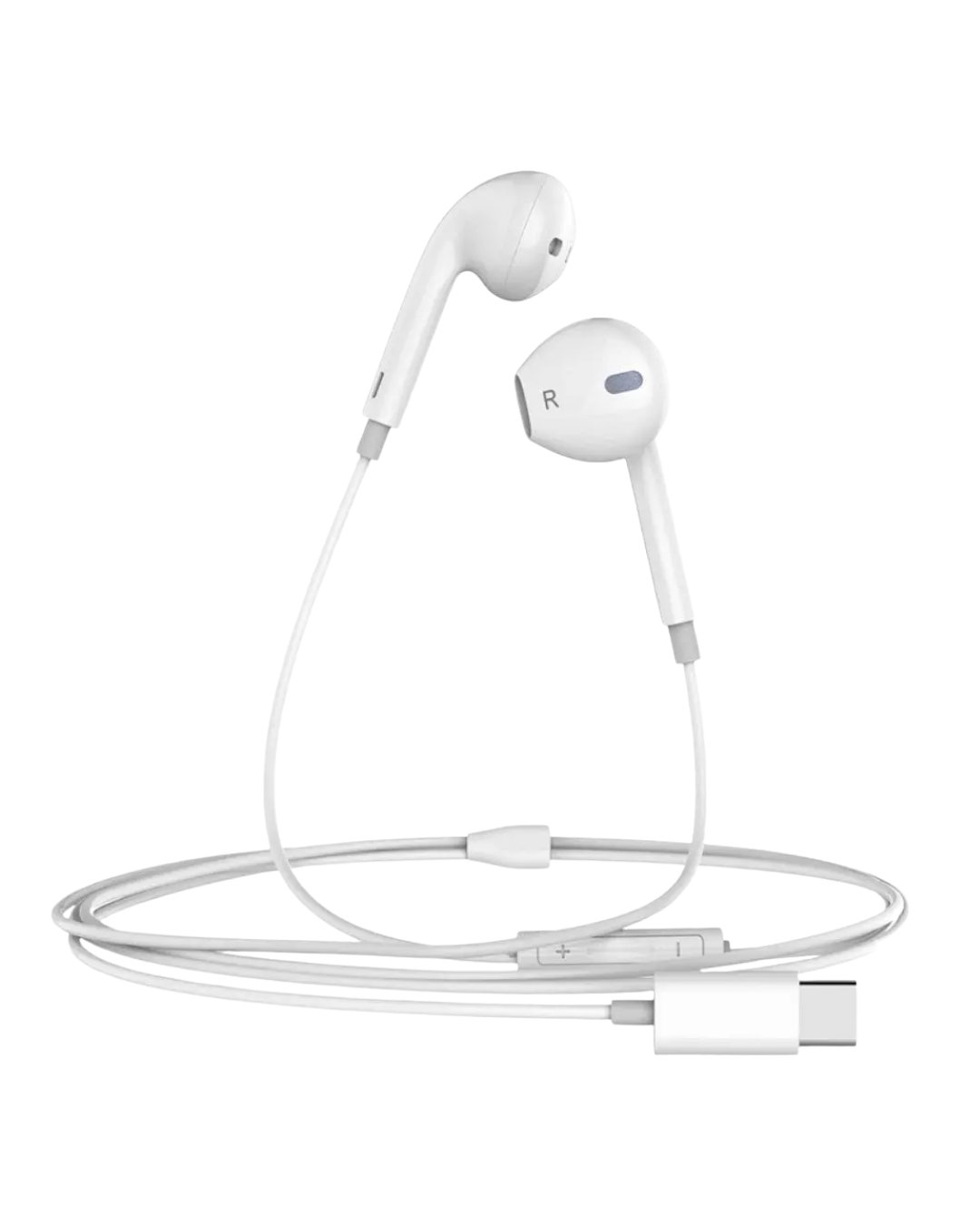 Type C Uyumlu Mikrofonlu Kulak İçi Kulaklık Konforlu Tasarım