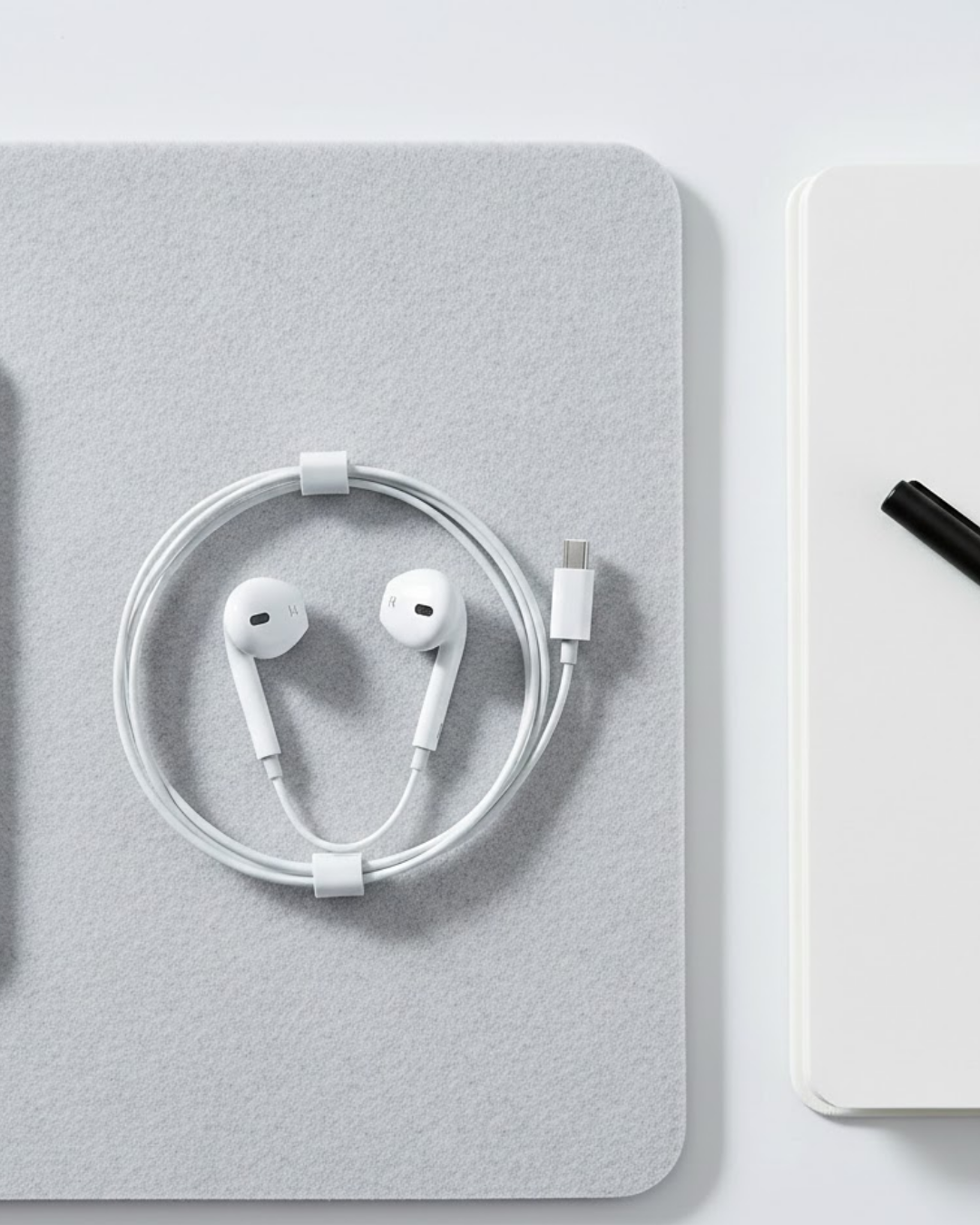 Kablolu Type C Kulak İçi Kulaklık Kristal Netliğinde Se...