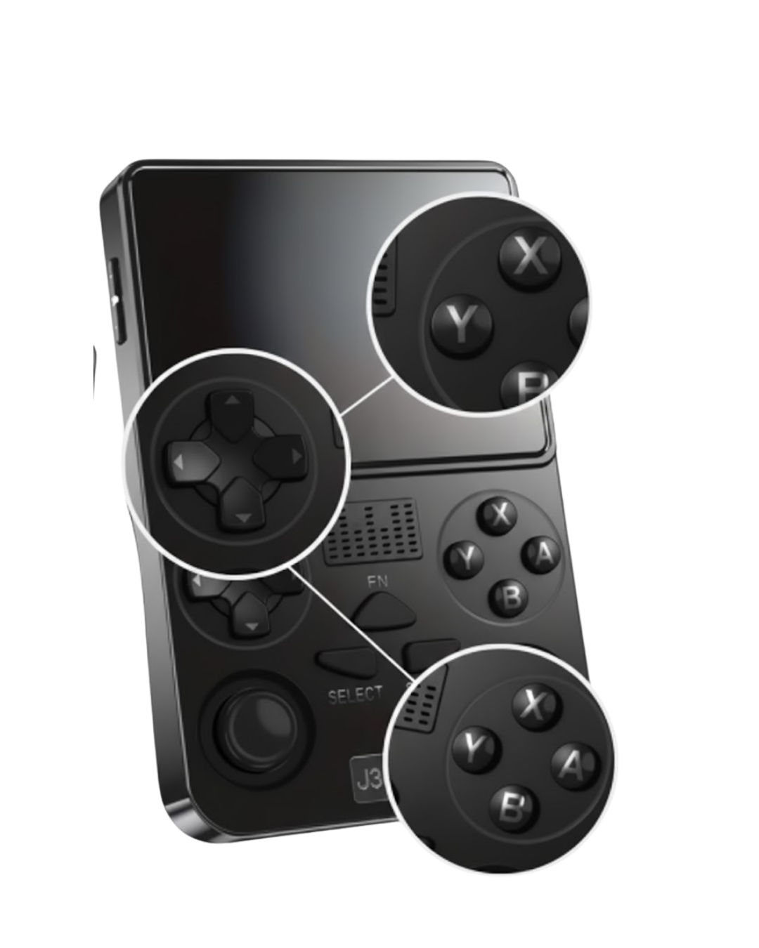 Retro El Oyun Konsolu 640×480 HD Ekran Emülatörlü