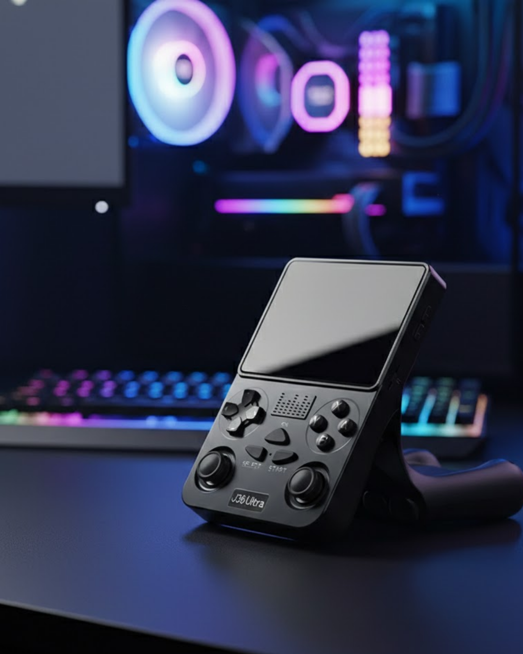 Taşınabilir Retro Oyun Konsolu 3.5 İnç Ekran Wi-Fi Dest...