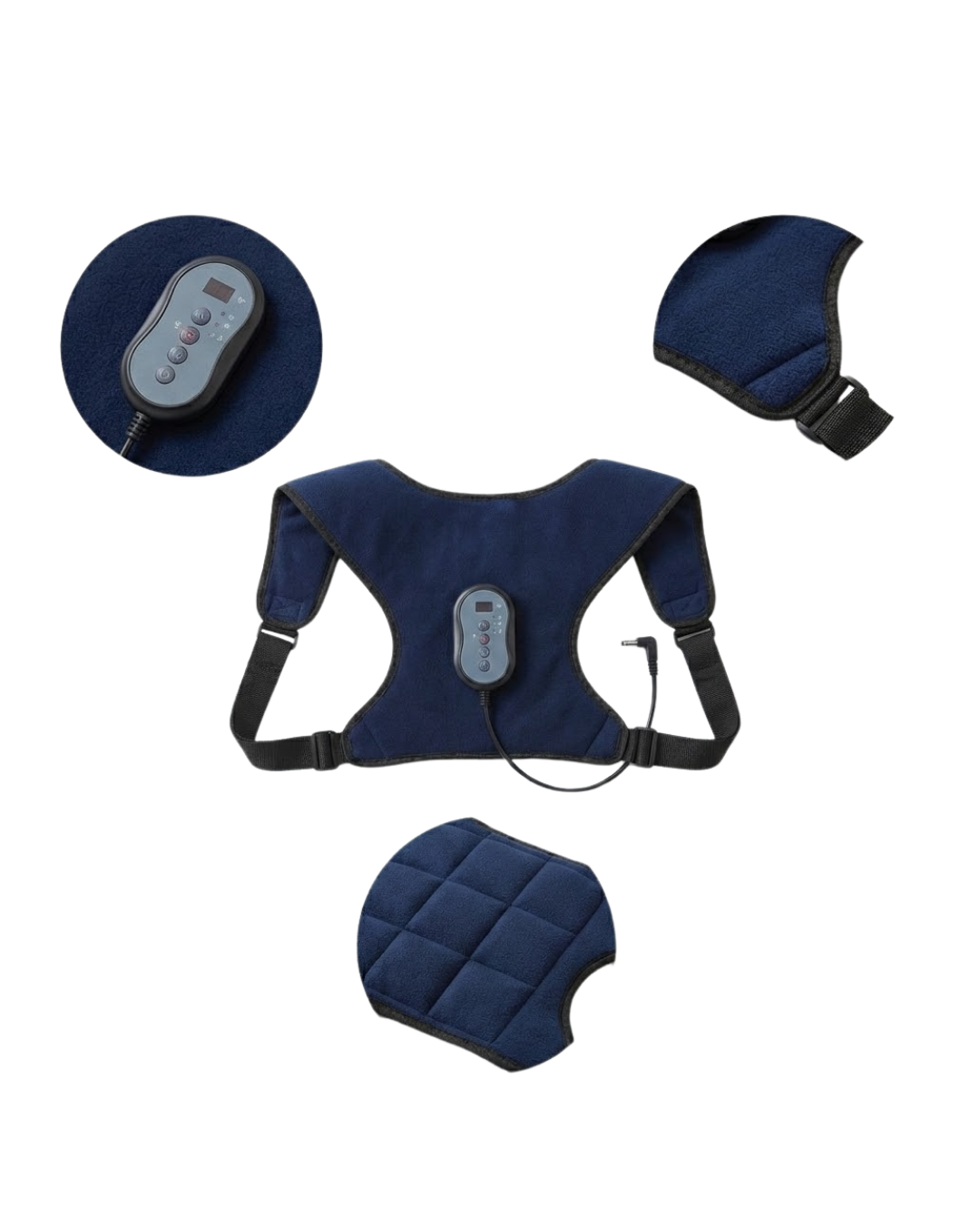 Sırt ve Omurga İçin Akıllı Masajlı Duruş Destek Kemeri