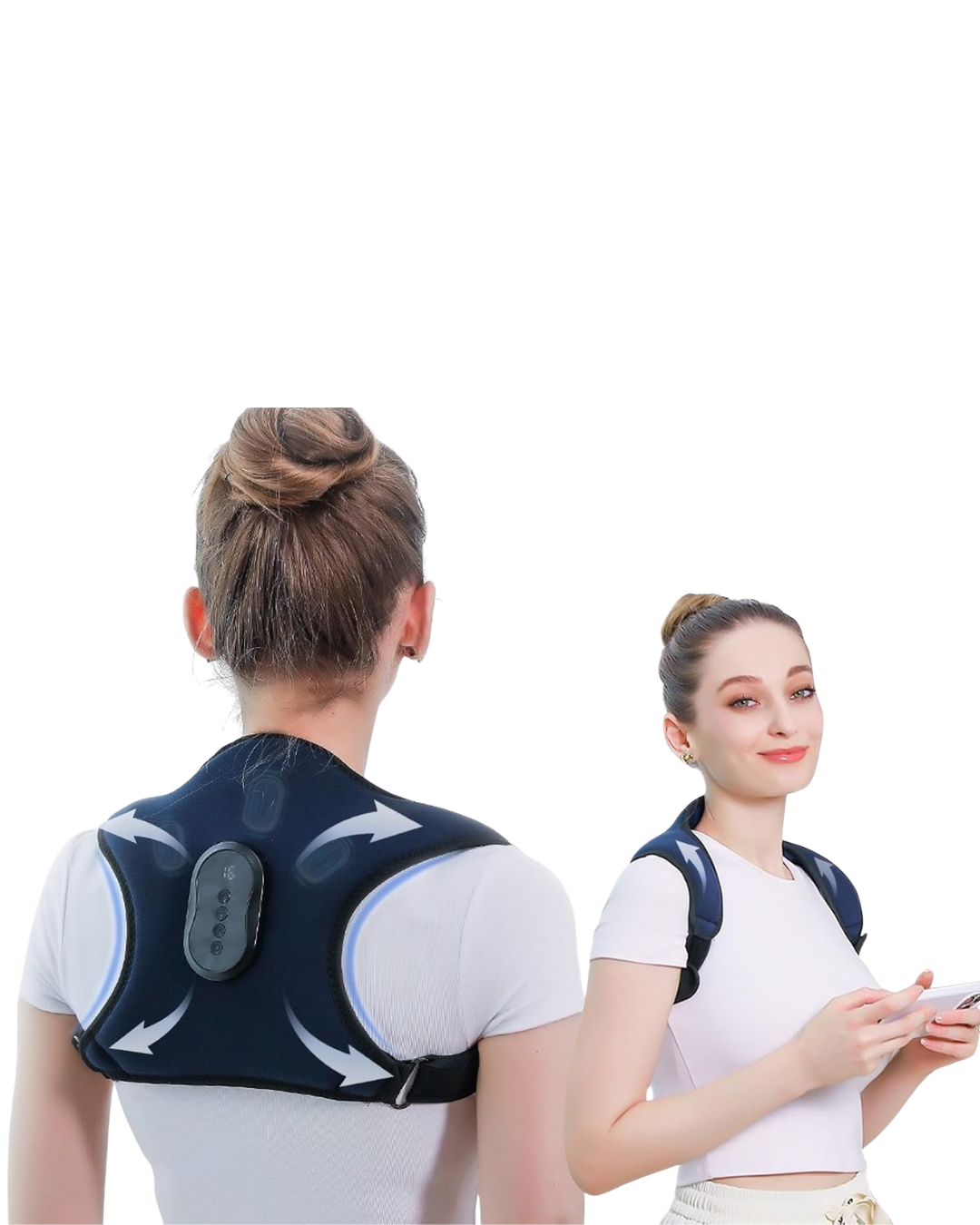Akıllı Postür Düzeltici Masaj Kemeri Medikal Destekli