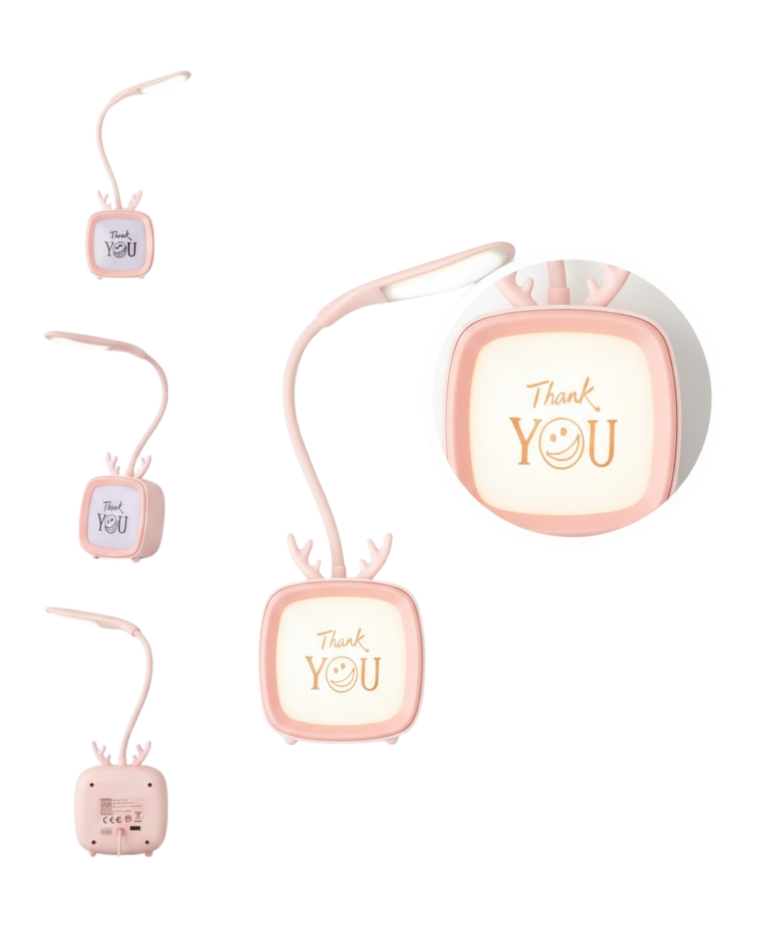 Kablosuz LED Masa ve Gece Lambası Dekoratif Şarjlı Tasarım