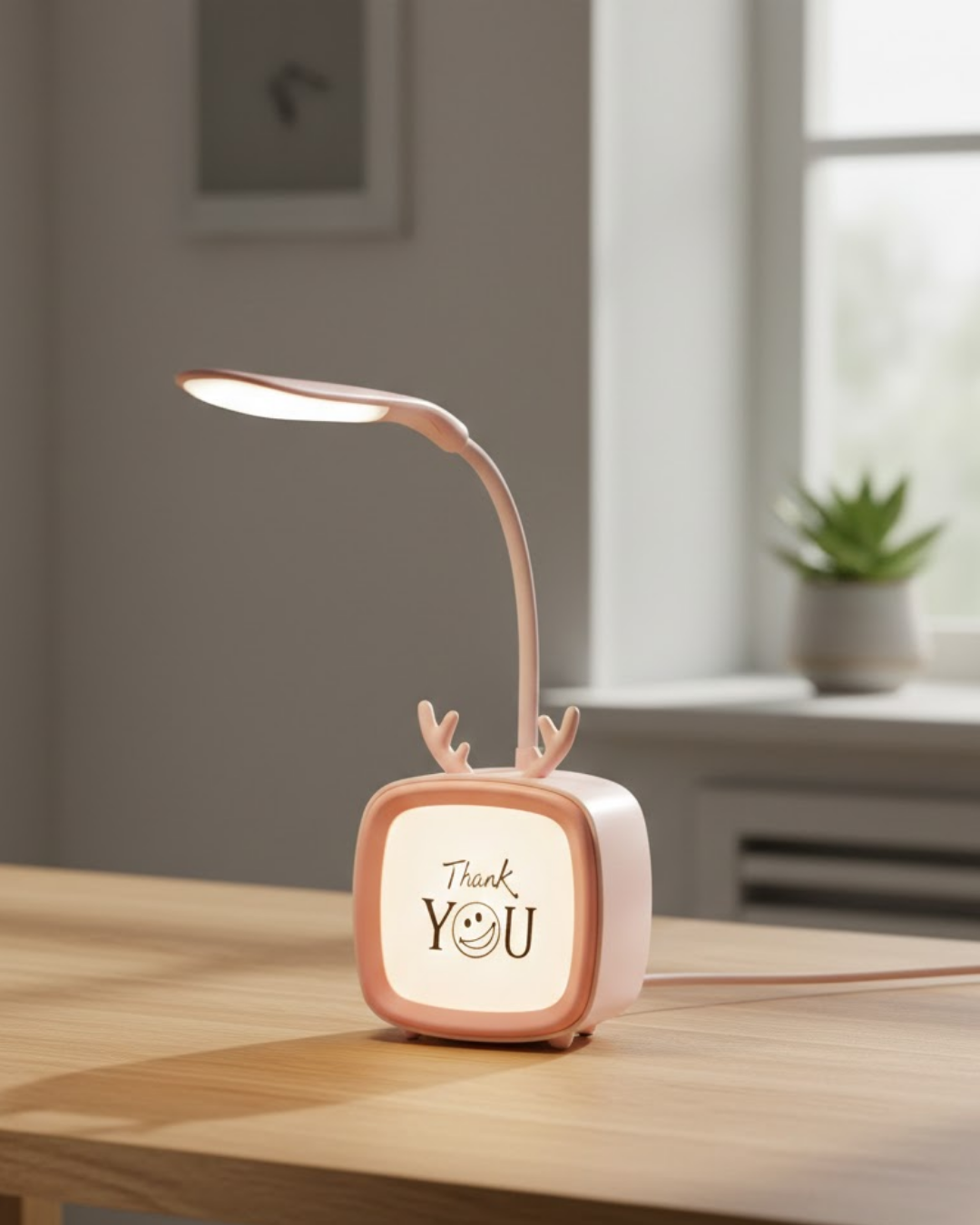 Esnek Gövdeli LED Masa Lambası Taşınabilir Gece Aydınla...