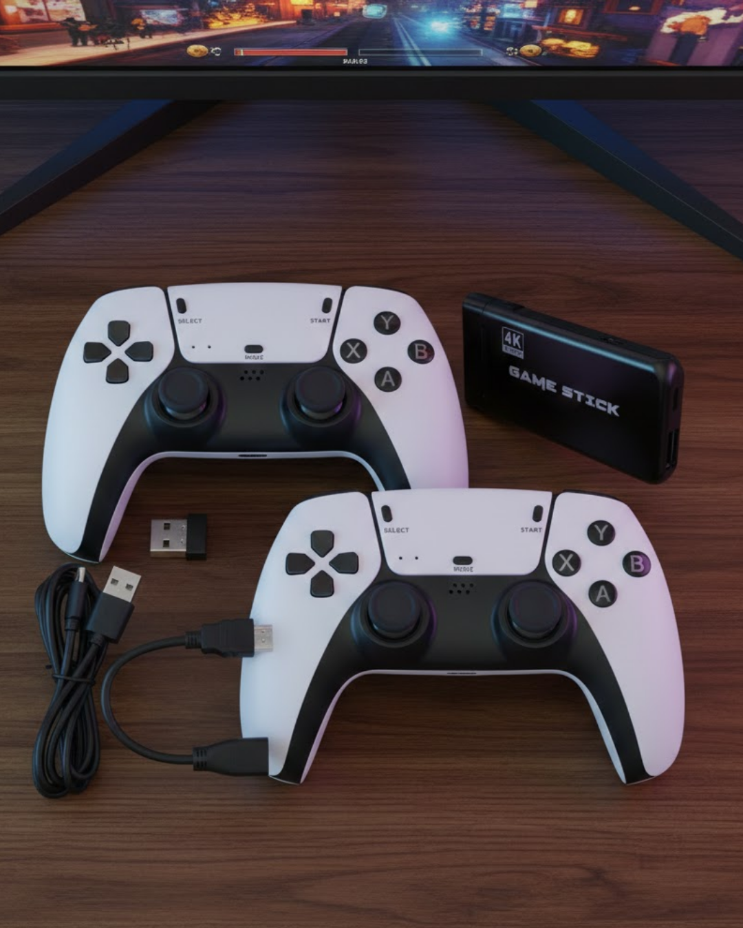 Retro Atari ve Konsol Oyunları Destekli 4K Ga...