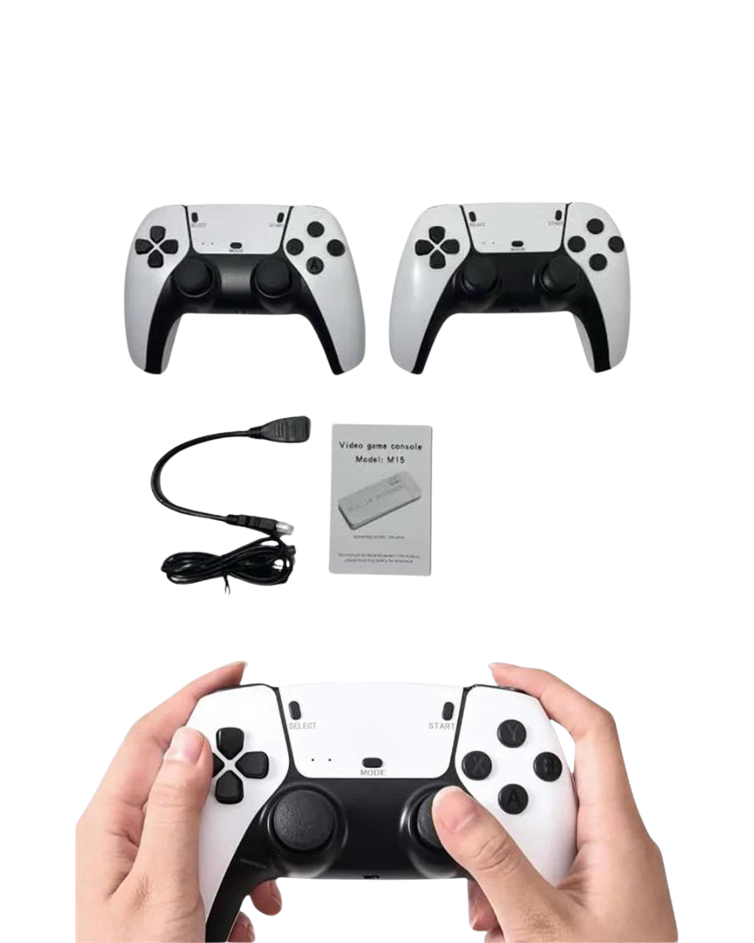 Taşınabilir Retro Oyun Çubuğu Kablosuz Oyun Kolu Seti