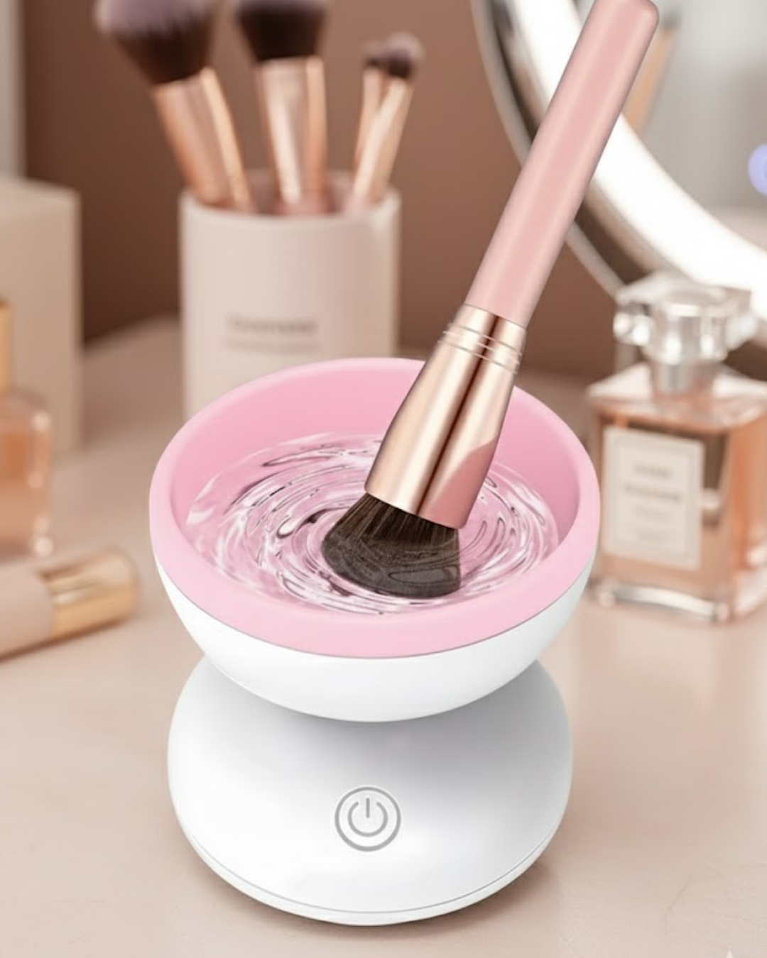 Otomatik Makyaj Fırçası Temizleyici USB Destekli Taşına...