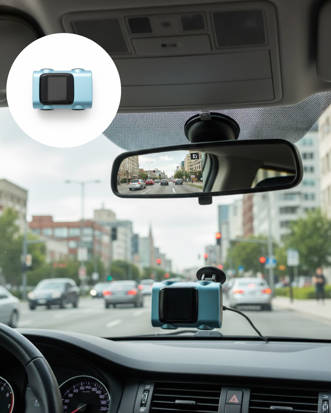 Araç Ön Cam Kamerası Sürüş Güvenliği İçin Video Kayıt