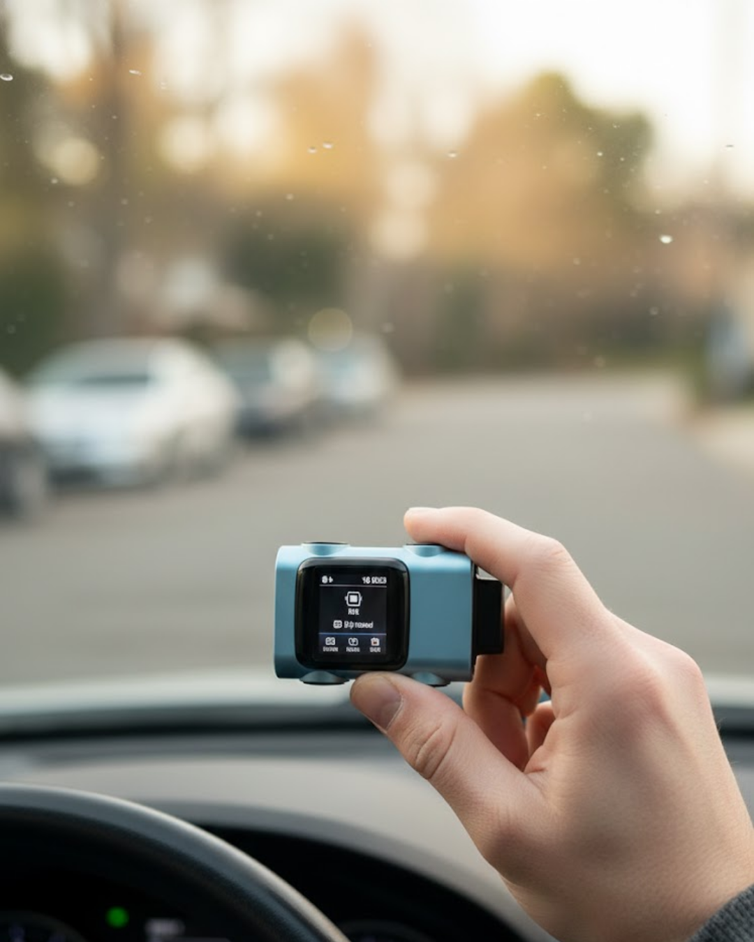 Kompakt Dash Kamera USB Şarj TF Kart Destekli