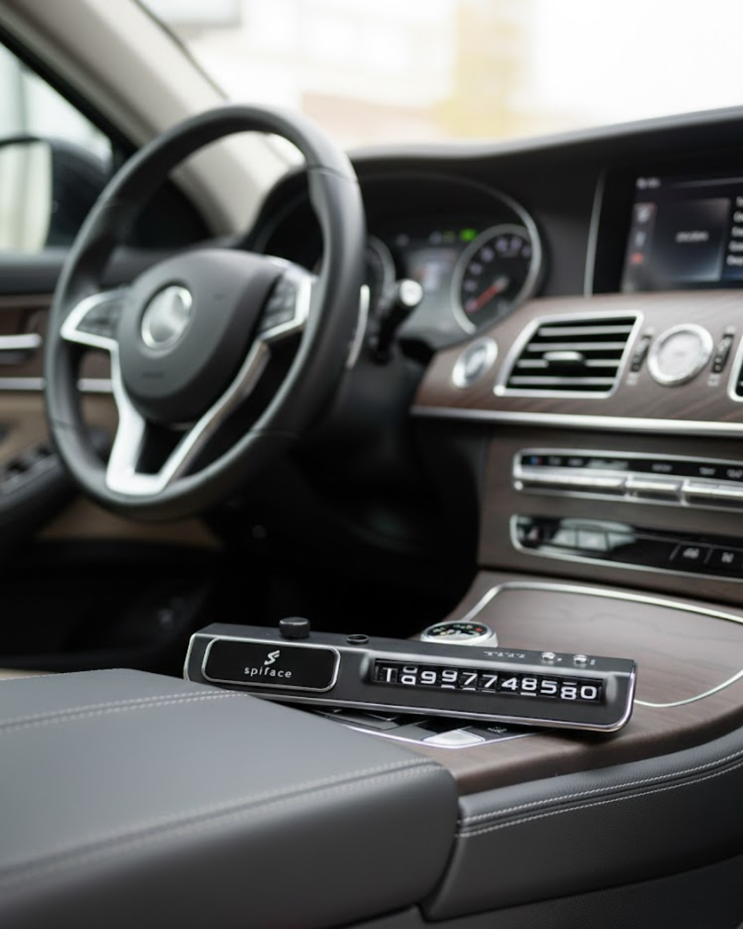 LED Ekranlı Nemlendirici Araç Park İletişim Numarası Gö...