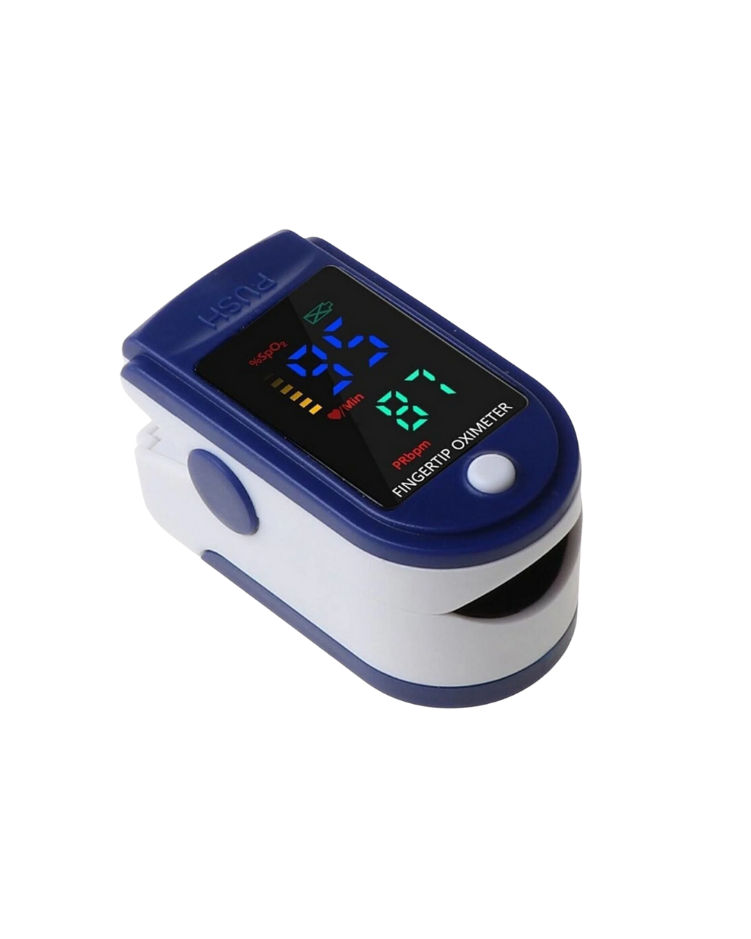 Taşınabilir Parmak Oksimetresi Güvenilir Oksijen Doygunluk Ölçer