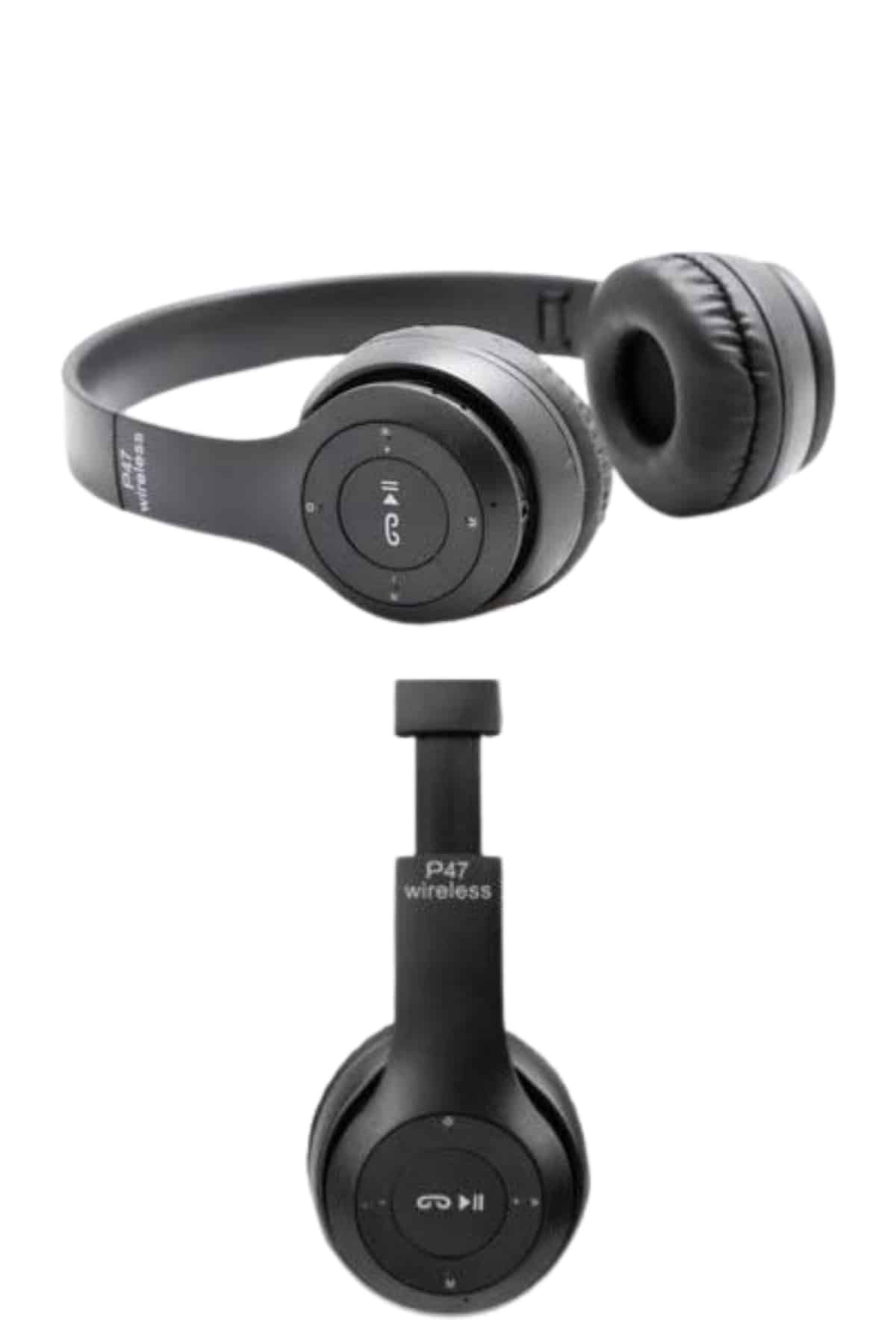 Wireless 5.0 Bluetooth Kablosuz Kulaklık ANC Özellikli Kulak Üstü Ayarlanabilir