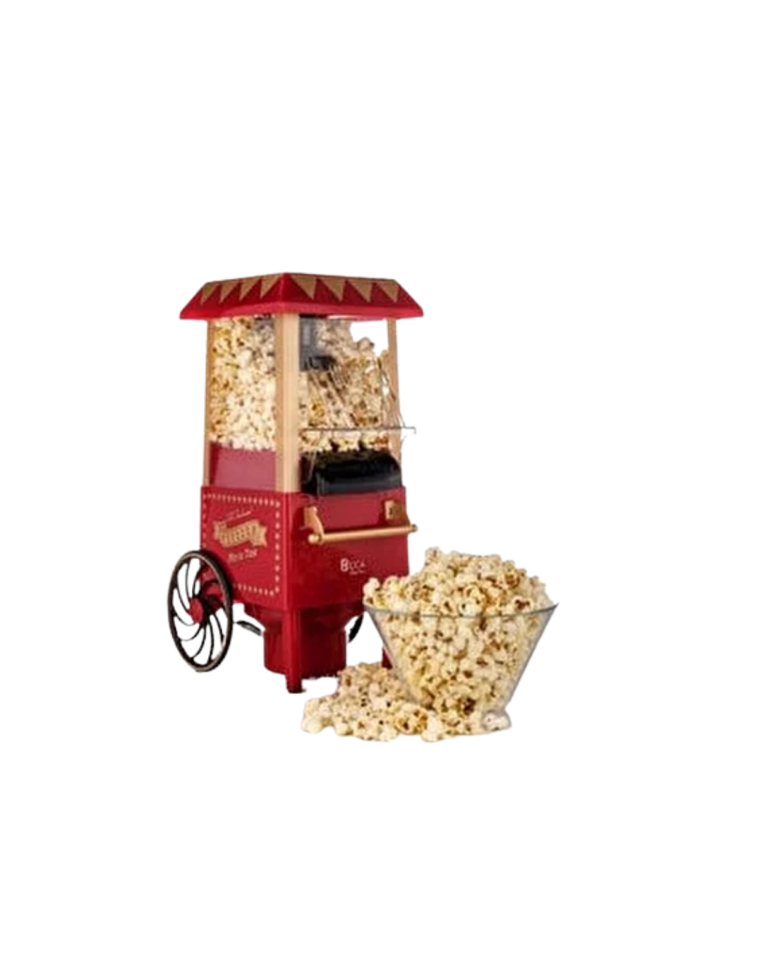 Sıcak Hava Teknolojili Yapışmaz Popcorn Makinesi