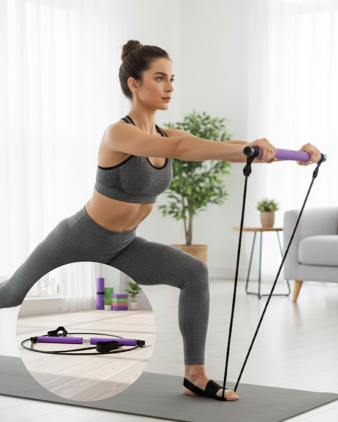 Çok Amaçlı Pilates Bar Yoga ve Fitness İçin Profesyonel...