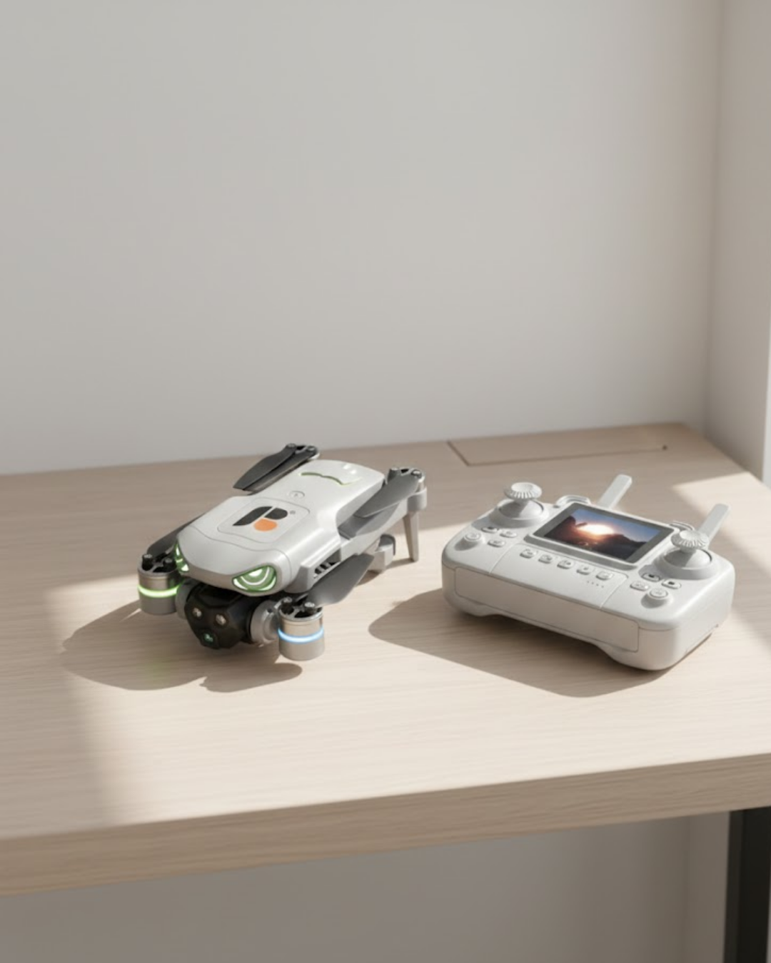 Çift Kameralı Akıllı Engel Algılamalı Katlanabilir Dron...