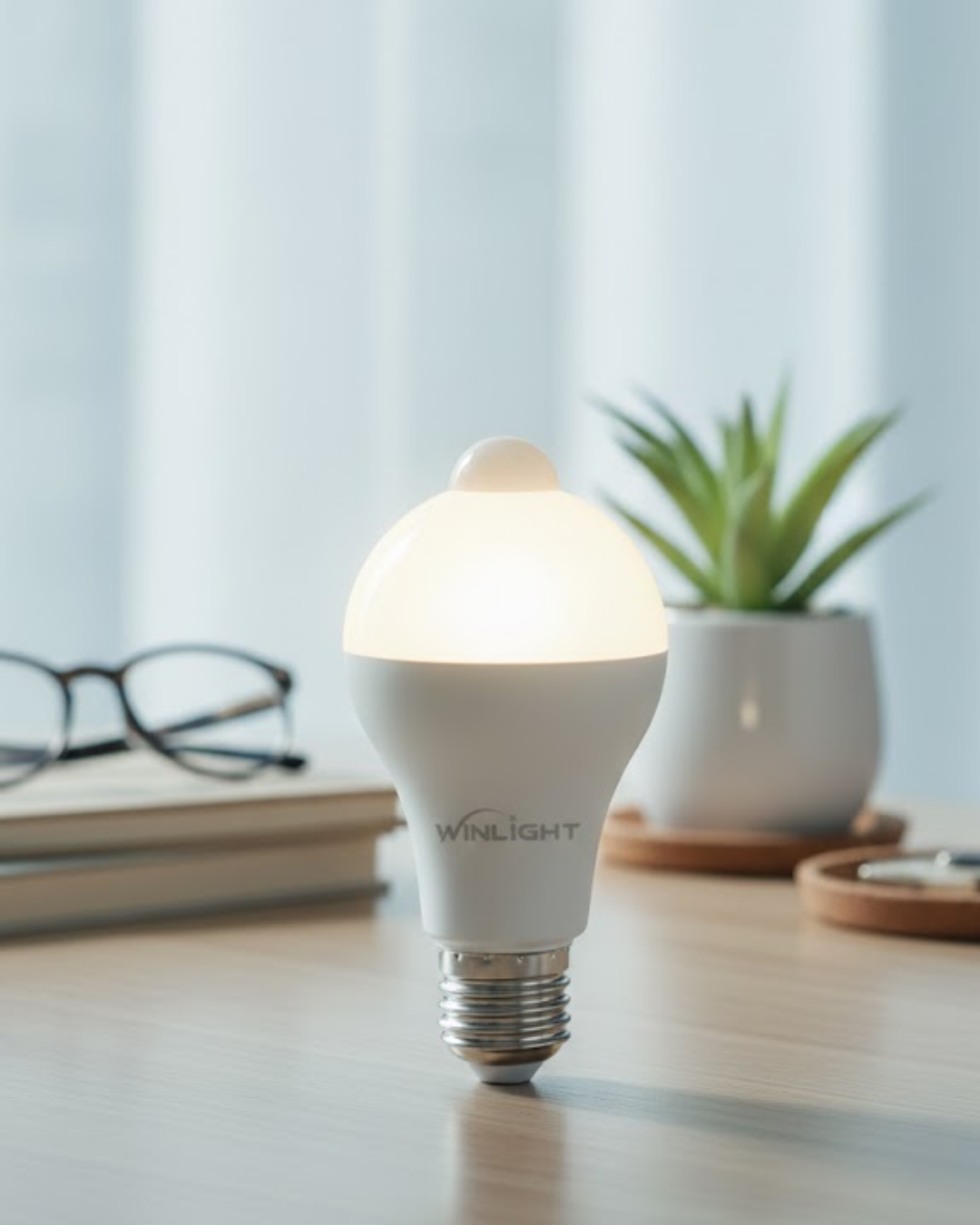 Otomatik Yanan Sensörlü LED Ampul Ev ve Ofis Kullanımın...