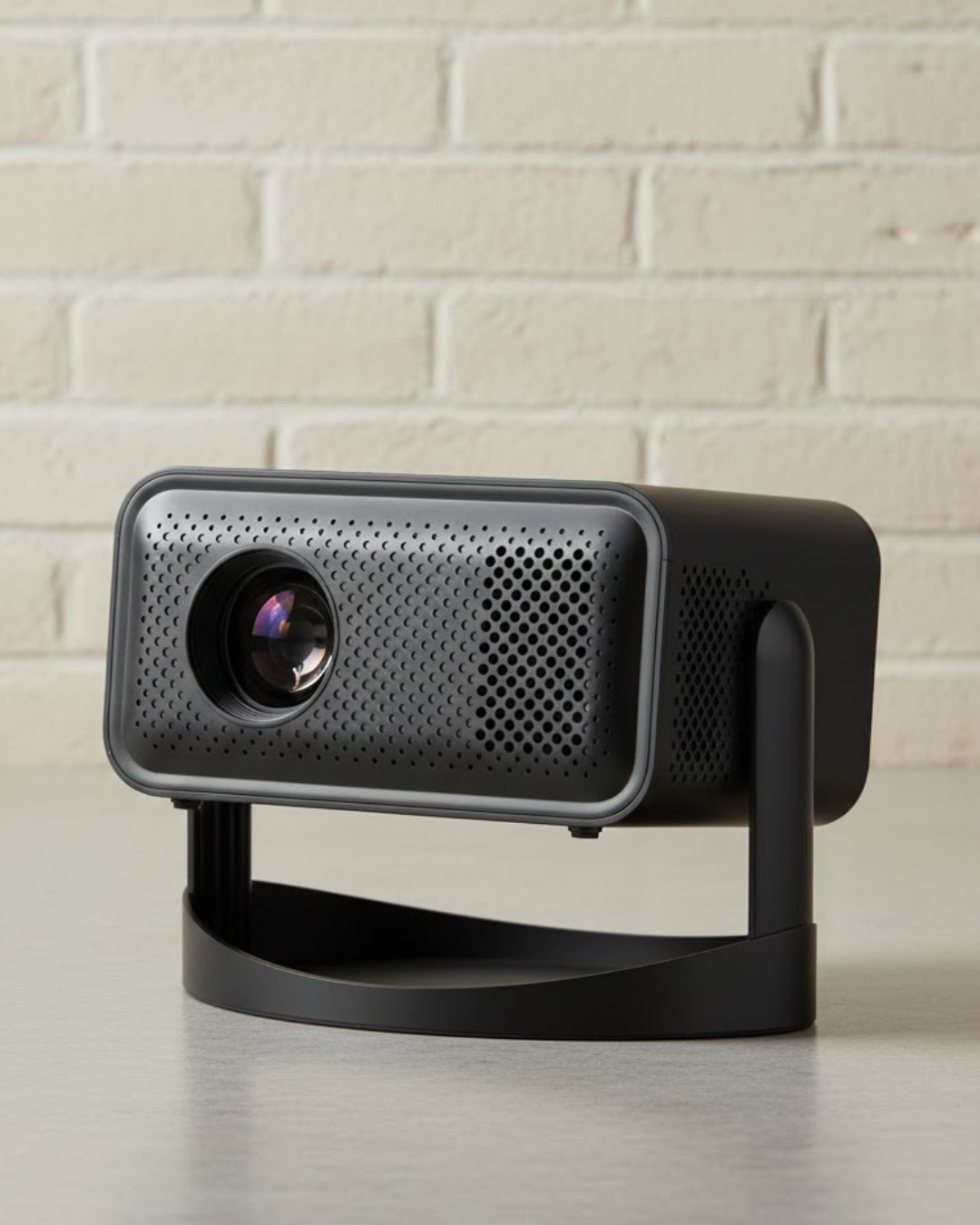 Smart Projector Android TV Taşınabilir Gimbal Standlı