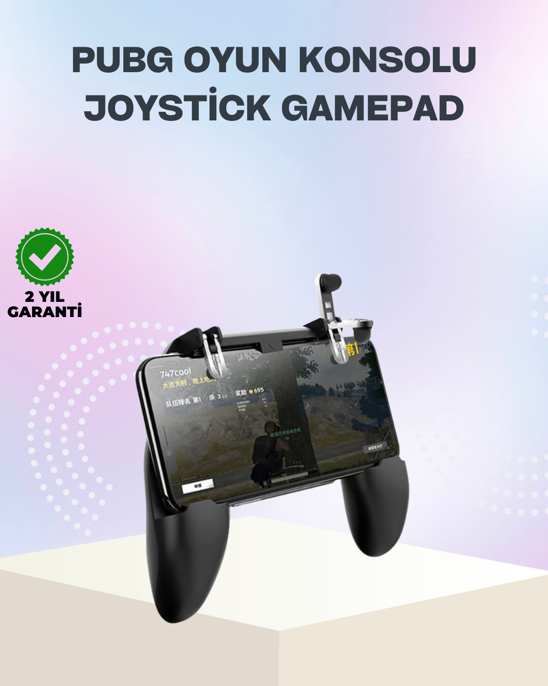Mobil Oyunlar İçin Joystickli Ergonomik 