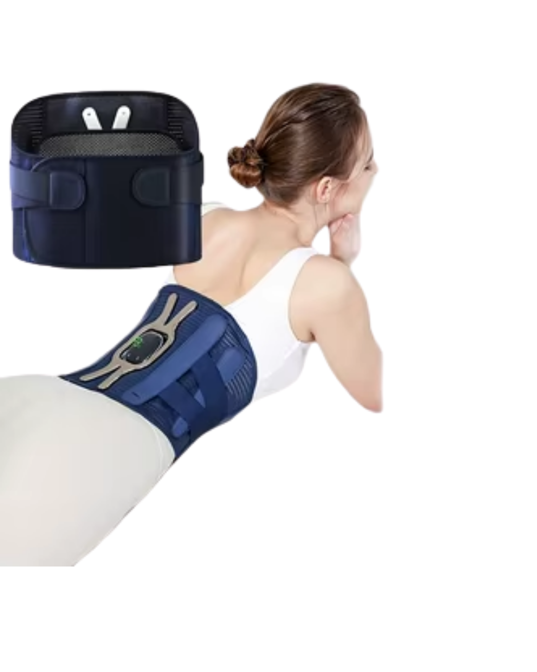 Bel Destekli Masaj Kemeri Hafif ve Taşınabilir