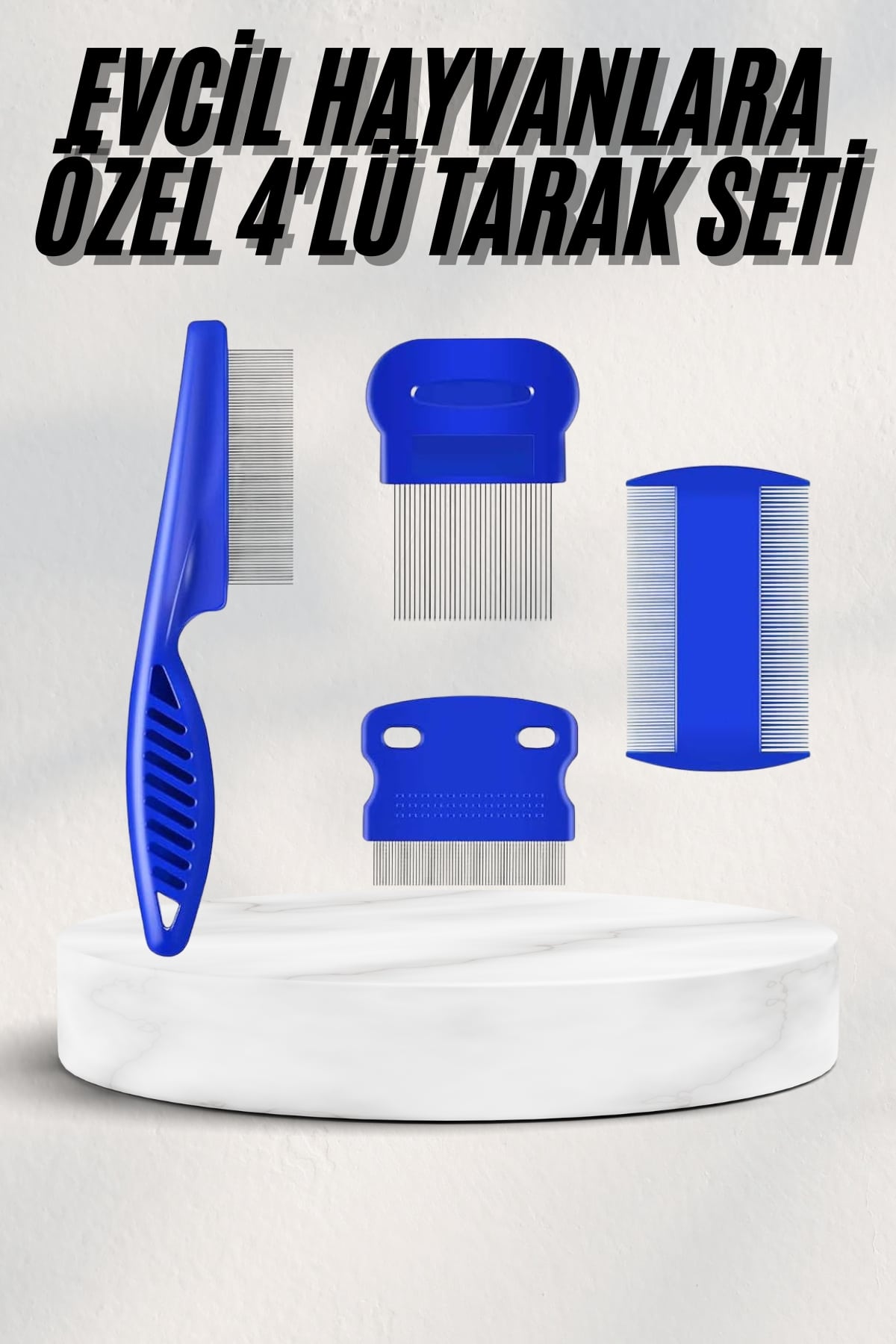 Tüy Fırçası Bit Tarağı Seti Evcil Hayvan Tüy Toplayıcı ...