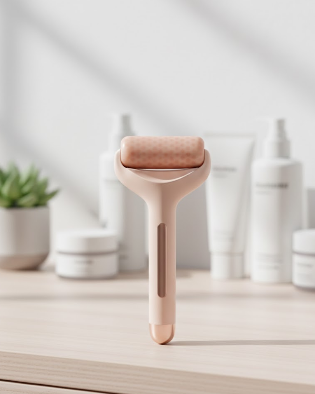 Buz Silindiri Yüz Buz Masaj Aleti Soğuk Terapi Bakım Ür...